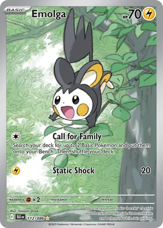 Emolga (Black Bolt 112/086)